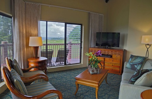 Princeville Complejo | Disfrute de este complejo tropical de Oceanside, a 1,6 km de la piscina Queens Bath Tide Pool
