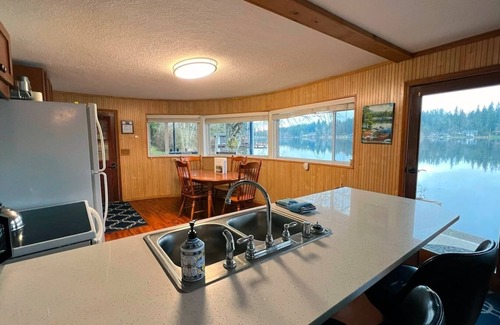 Eatonville Cabaña | Enjoy waterfront serenity! Boating, swimming, fishing, and wildlife watching at your front door