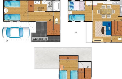 Koshigoe Casa | Enoshima Seaside House 3BR Free WiFi Parking / Kamakura Kanagawa