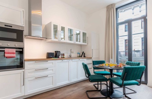 Quartier des Libertes - Vrijheidswijk Apartamento | Enseignement II - Dos Habitaciones Piso, Capacidad 4