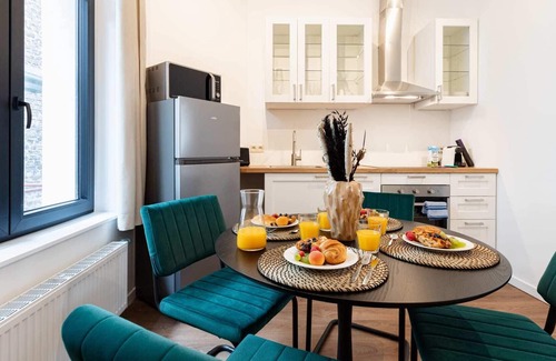 Quartier des Libertes - Vrijheidswijk Apartamento | Enseignement III - Dos Habitaciones Piso, Capacidad 4