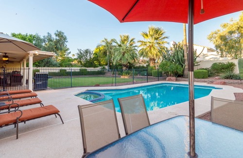 Paradise Valley Village Casa | Los animadores se deleitan en Kierland buscado con Diving Pool & Spa