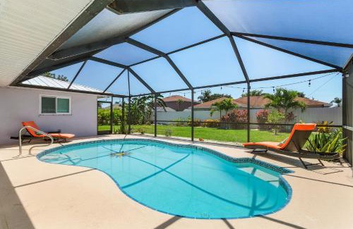 Cape Coral Casa | Entertainers Paradise with HTD Pool & Putting Green