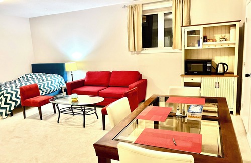 Ottawa Division Casa | Entire basement with large windows, private full bathroom and office