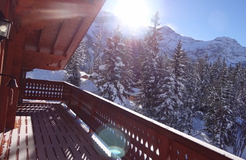 Ormont-Dessus Chalet De Esquí | Hermosa casa soleada, orientación sur, gran comodidad, vista Glaciar Diablerets