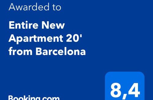 Sabadell Apartamento | Entire New Apartment 20' from Barcelona