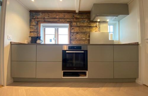Bergenhus Apartamento | Entire renovated apartment from 1780 with Kitchen, Bath, Bedroom, and Living Room in Skuteviken
