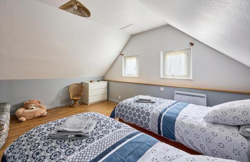 Saint-Come-du-Mont Casa | Entre Histoire et Marais - Proche Plage