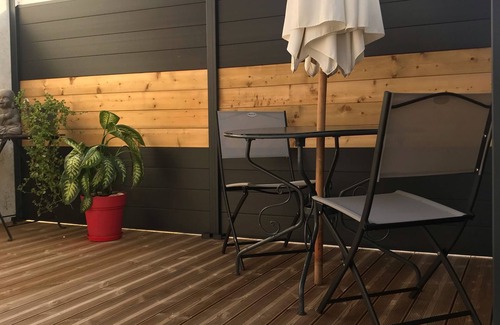 Saint-Sorlin-de-Conac Casa | Entre Royan et Bordeaux T2 Cosy Avec Terrasse