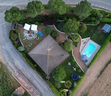Artesa de Segre Casa | Era de Cal Baro - Casa rural con gran piscina y jardin