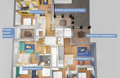 Trassem Apartamento | Erasmus Lodge - Ferienwohnungen zum Wohlfühlen