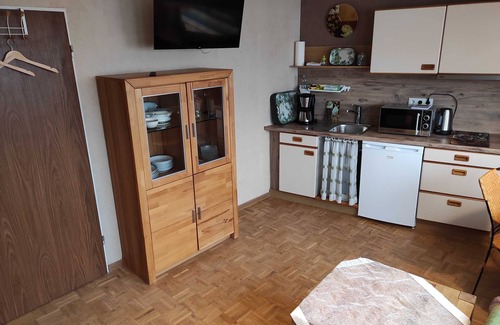 Rhede Apartamento | Erich studio apartment with garden view - Ferienwohnung Rhede