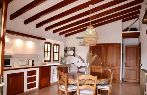 Consell Casa | Es Molí d'en Mig, jacuzzi, piscina y barbacoa