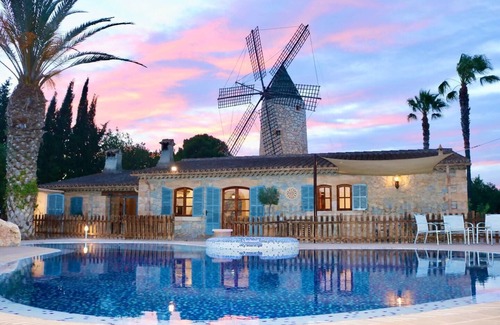 Consell Casa | Es Molí d'en Mig, jacuzzi, piscina y barbacoa