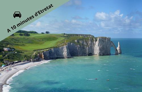 Criquetot-lʼEsneval Apartamento | Escapade à 10 min d’ETRETAT