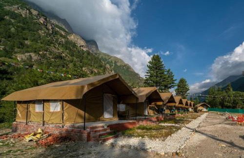 Rakchham Otro | Escape Adventure Camps By Escape Stays, Luxury Swiss Camps by Glacier water Stream, Complimentary Bonfire, Travelers Award winner from Last 4 Years
