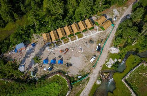 Rakchham Otro | Escape Adventure Camps By Escape Stays, Luxury Swiss Camps by Glacier water Stream, Complimentary Bonfire, Travelers Award winner from Last 4 Years