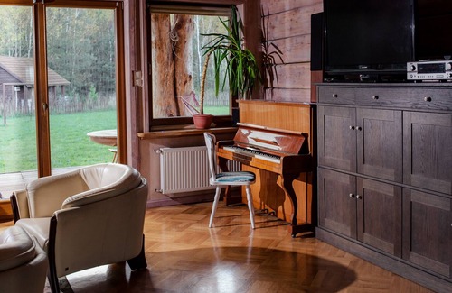 gmina Tuczna Cabaña | Escape forest cottage with sauna