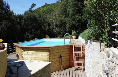 Duniere-sur-Eyrieux Casa | Moderna casa de vacaciones con piscina