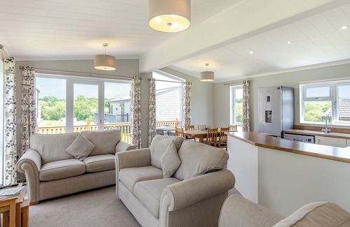 Hewas Water Chalet De Esquí | Alojamiento de 3 habitaciones en Nr St Austell