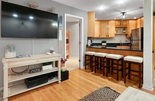 Fontana Condominio | Escape to the Lake- Updated Abbey Springs Condo w/ Golf Cart!