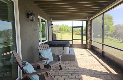 Lake Placid Casa | Escape to this beautiful lakefront unit on Lake June!
