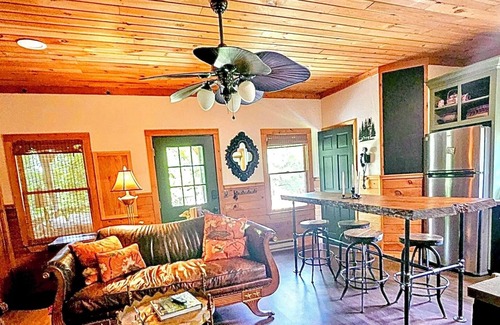 Dillsboro Cabina | Escape to Your Romantic yet Adventurous Smokey Mountain River Cabin Getaway!