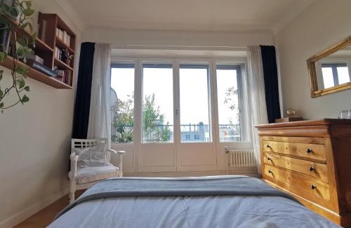 Quartier Chorier-Berriat Cama Y Desayuno | espace privé avec balcon vue montagnes