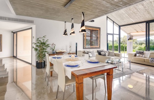 Campanet Villa | Espectacular villa con piscina, terraza y hermoso jardín