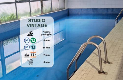 Saint-Lambert Apartamento | Esprit Vintage avec Piscine, proche du métro