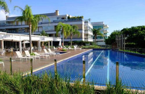 Campeche Norte Apartamento | Essence Life Residence com Vista Mar, apartamento completo com 2 quartos em Condomínio Clube a 100 metros da Praia do Campeche, Florianópolis