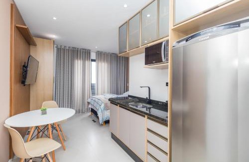 Matriz Apartamento | Estúdio AP no centro com piscina