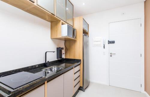 Matriz Apartamento | Estúdio AP no centro com piscina