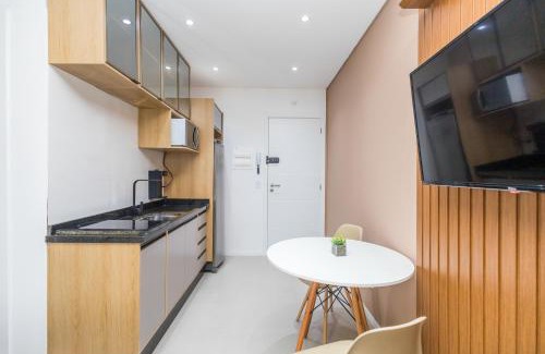 Matriz Apartamento | Estúdio AP no centro com piscina