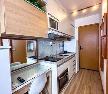 Amaralina Apartamento | Estúdio Vista Mar Completo no Smart Pituba