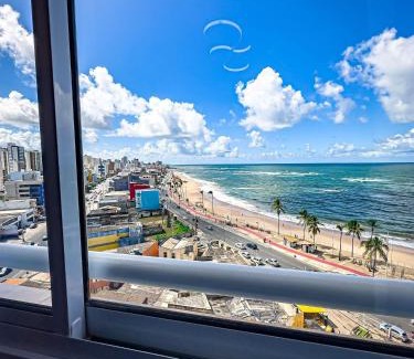 Amaralina Apartamento | Estúdio Vista Mar Completo no Smart Pituba