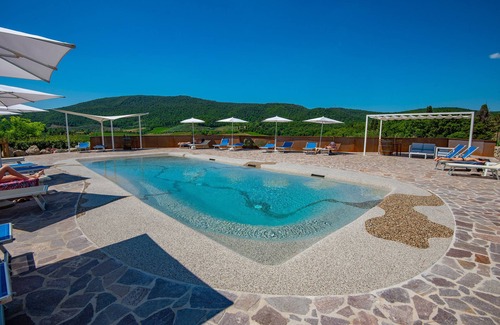 San Gimignano Apartamento | Apartamento propiedad piscina