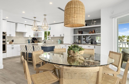 Venetian Shores Casa | Estate Home with Private Beach, Dock & Bay/Ocean Access