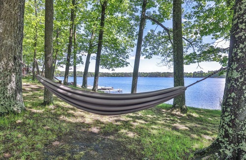 St Germain Cabaña | A large 3 bedroom vacation home directly on the lake shore.