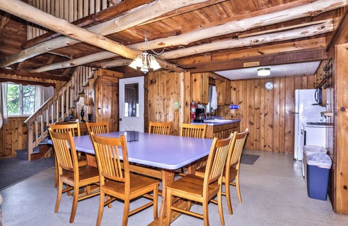 St Germain Cabaña | A large 4 bedroom vacation home directly on the lake shore