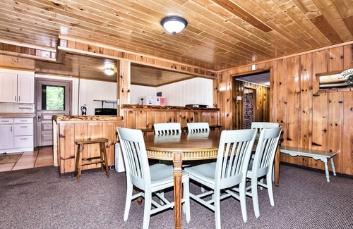 St Germain Cabaña | The cozy 3 bedroom unit is the lower level of a 3 level Swiss Chalet.