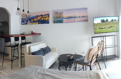 El Molinillo Apartamento | Estudio Centro Málaga Terraza y Barbacoa