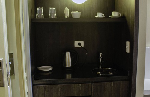 Floresta Apartamento | Estudio para dos personas con cama matrimonial en barrio porteño de Floresta.