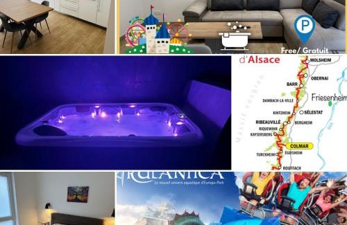 Friesenheim Casa | Europapark à 11km Suite Lune avec Jacuzzi