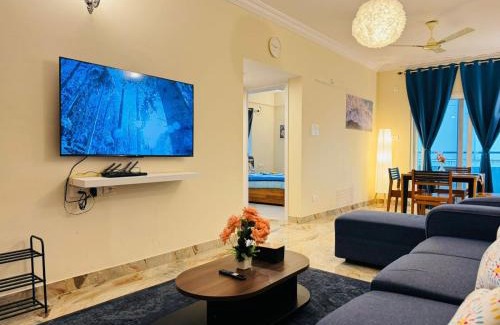 Serilingampally Apartamento | Evara Urban Oasis - Luxury 3BHK Apt near AIG Hospital