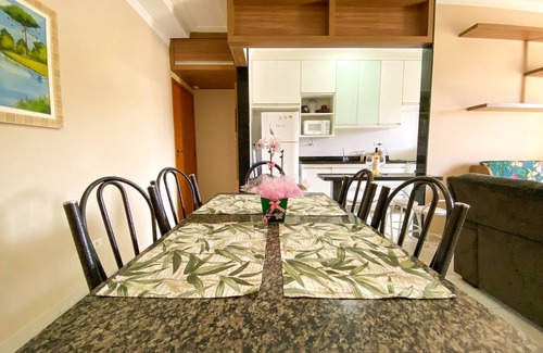 Toninhas Apartamento | Excelente apartamento con vista panorámica, dos plazas de garaje