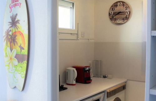 Saint-Cyprien Plage Apartamento | Exceptional setting for this air-conditioned T2 with swimming pool - 4YACHT37