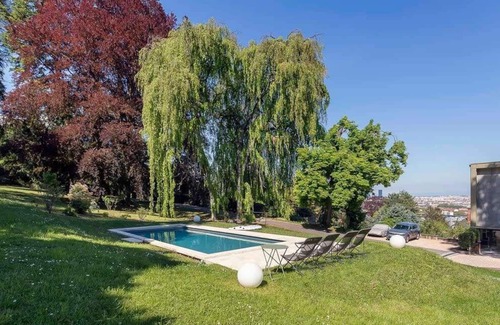 Lyon City Centre Casa | Exceptional villa La Fontanières - Pool - 10per