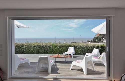 Vaux-sur-Mer Villa | Excepcional vista al mar, Villa Arquitecta - 12 personas.