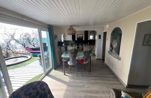 Beziers Chalet De Esquí | Exceptional, set on the beach with direct access, atypical chalet with all comforts,